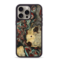 iPhone 15 Pro Max Wood Phone Case - Florida (Green, 801540)
