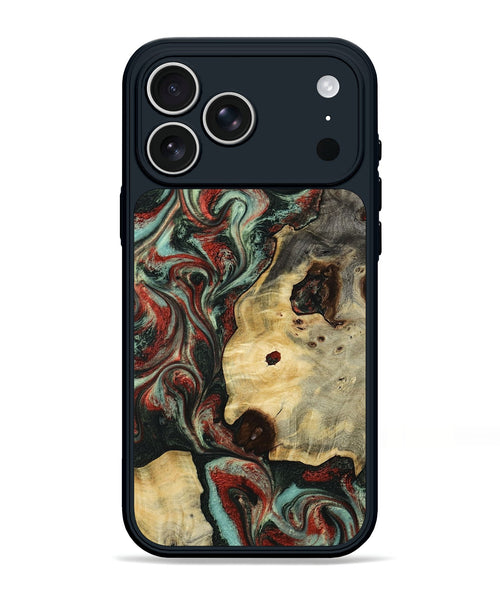 iPhone 17 Pro Max Wood Phone Case - Florida (Green, 801540)