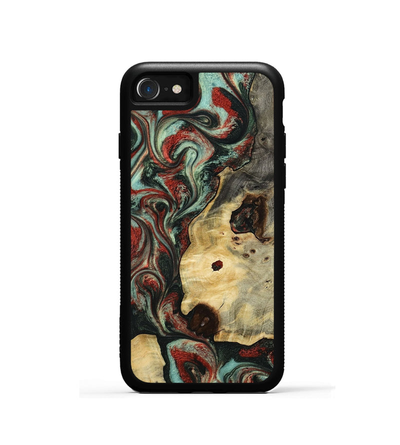 iPhone SE Wood Phone Case - Florida (Green, 801540)