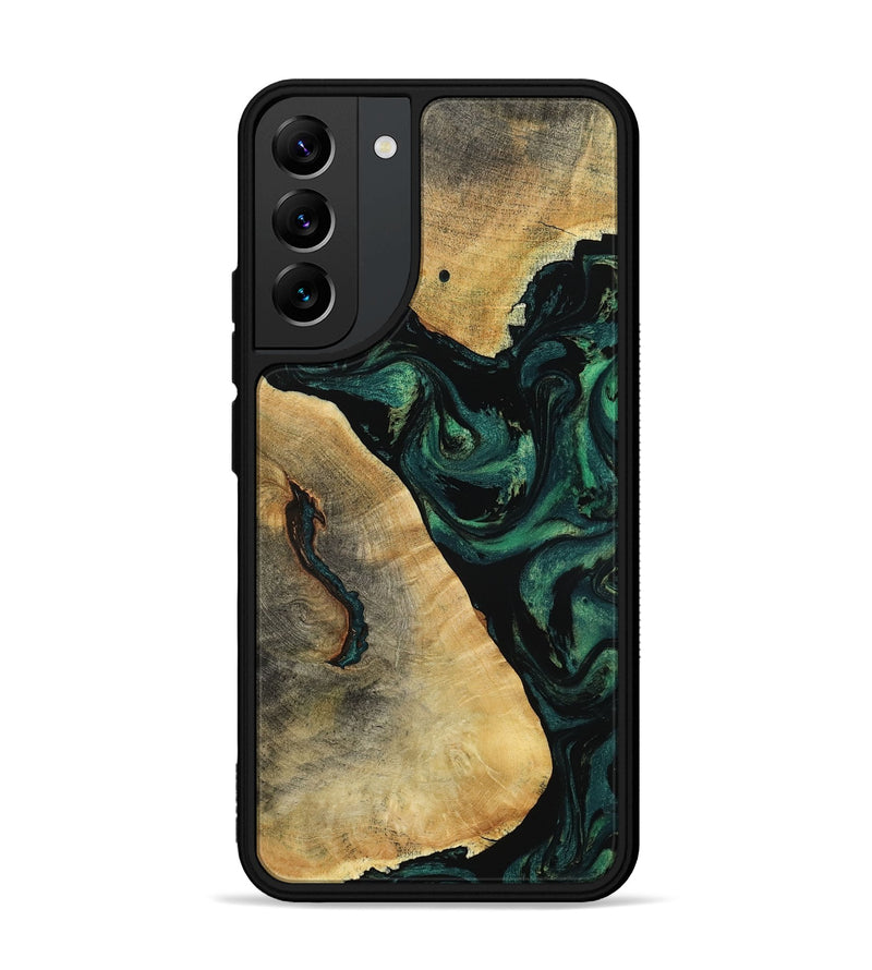Galaxy S22 Plus Wood Phone Case - Erykah (Green, 801541)
