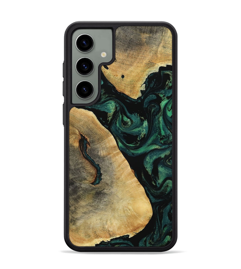 Galaxy S24 Plus Wood Phone Case - Erykah (Green, 801541)