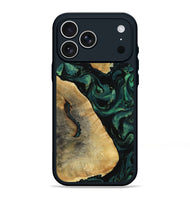 iPhone 17 Pro Max Wood Phone Case - Erykah (Green, 801541)