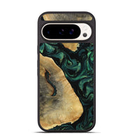 Pixel 9 Pro Wood Phone Case - Erykah (Green, 801541)