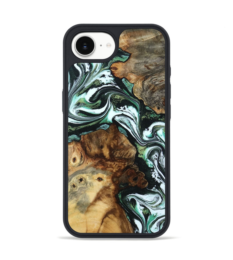 iPhone 16e Wood Phone Case - Josue (Green, 801543)