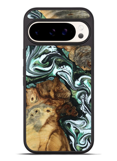 Pixel 9 Pro XL Wood Phone Case - Josue (Green, 801543)