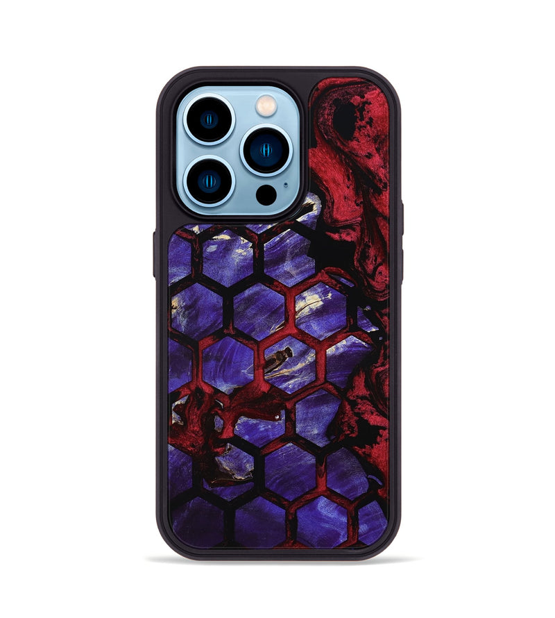 iPhone 14 Pro Wood Phone Case - James (Pattern, 801544)