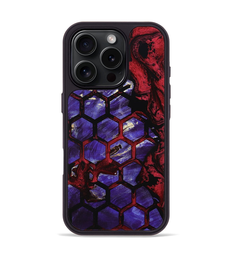 iPhone 16 Pro Wood Phone Case - James (Pattern, 801544)