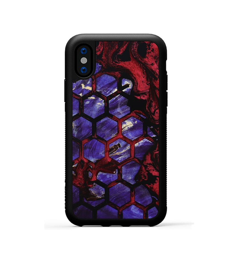 iPhone Xs Wood Phone Case - James (Pattern, 801544)