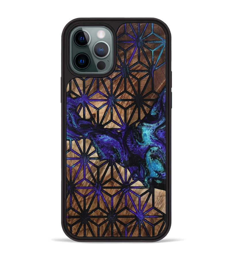 iPhone 12 Pro Max Wood Phone Case - Burt (Pattern, 801545)