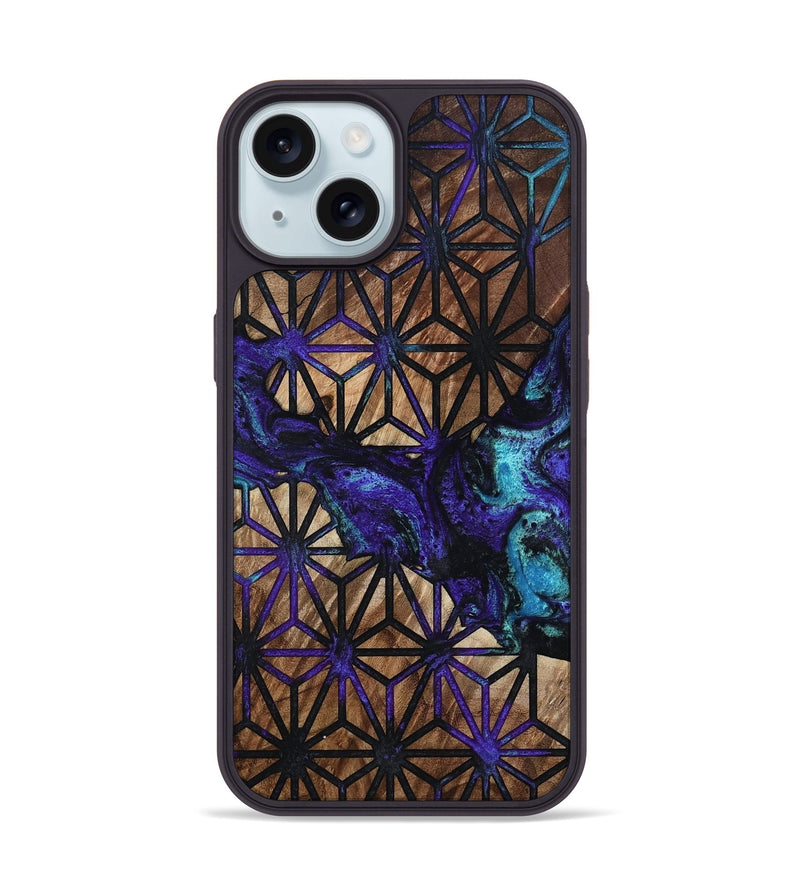 iPhone 15 Wood Phone Case - Burt (Pattern, 801545)