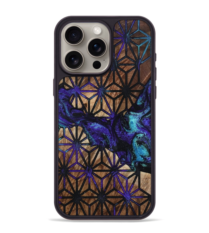 iPhone 15 Pro Max Wood Phone Case - Burt (Pattern, 801545)