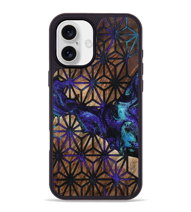 iPhone 16 Plus Wood Phone Case - Burt (Pattern, 801545)