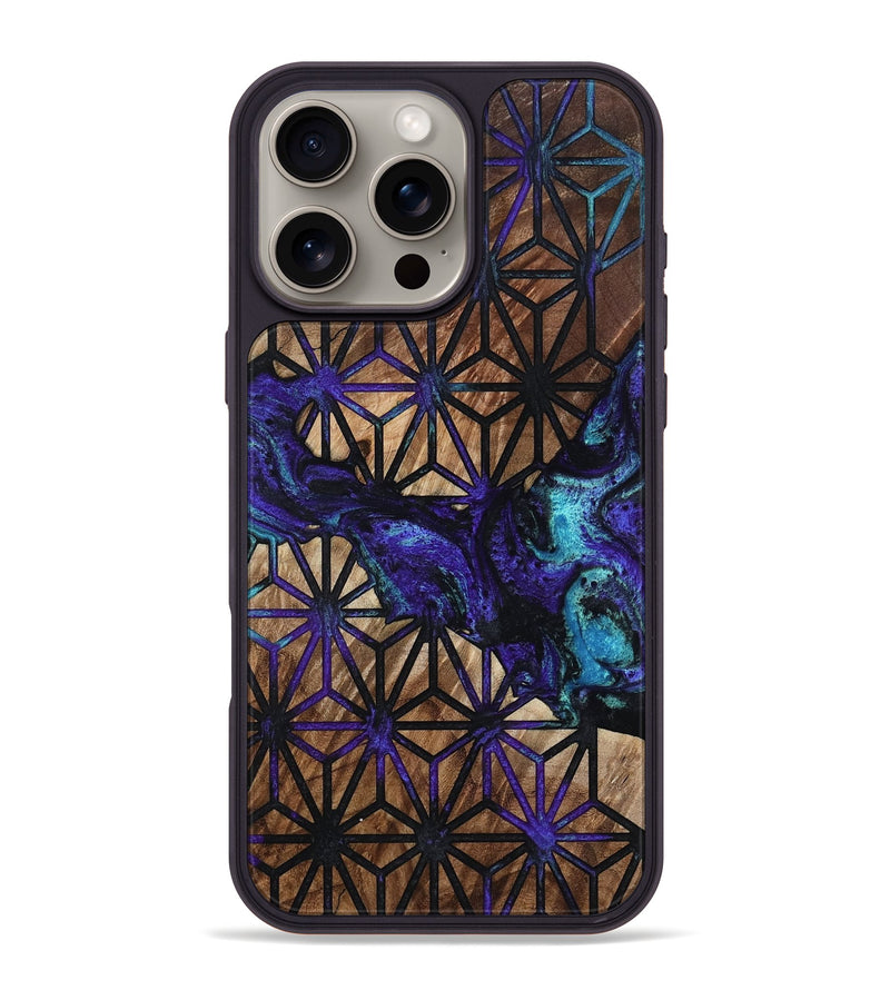 iPhone 16 Pro Max Wood Phone Case - Burt (Pattern, 801545)