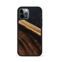iPhone 12 Pro Wood Phone Case - Ashlynn (Wood Burl, 801548)