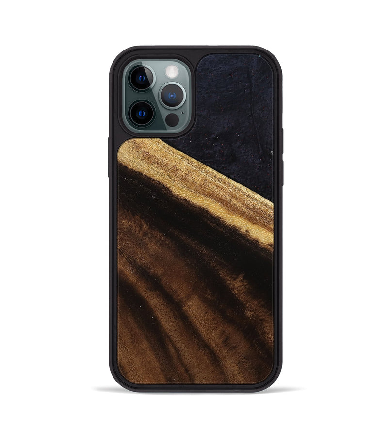 iPhone 12 Pro Wood Phone Case - Ashlynn (Wood Burl, 801548)