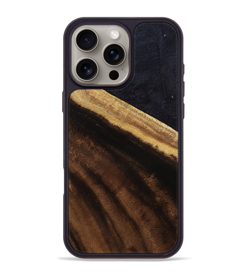 iPhone 16 Pro Max Wood Phone Case - Ashlynn (Wood Burl, 801548)