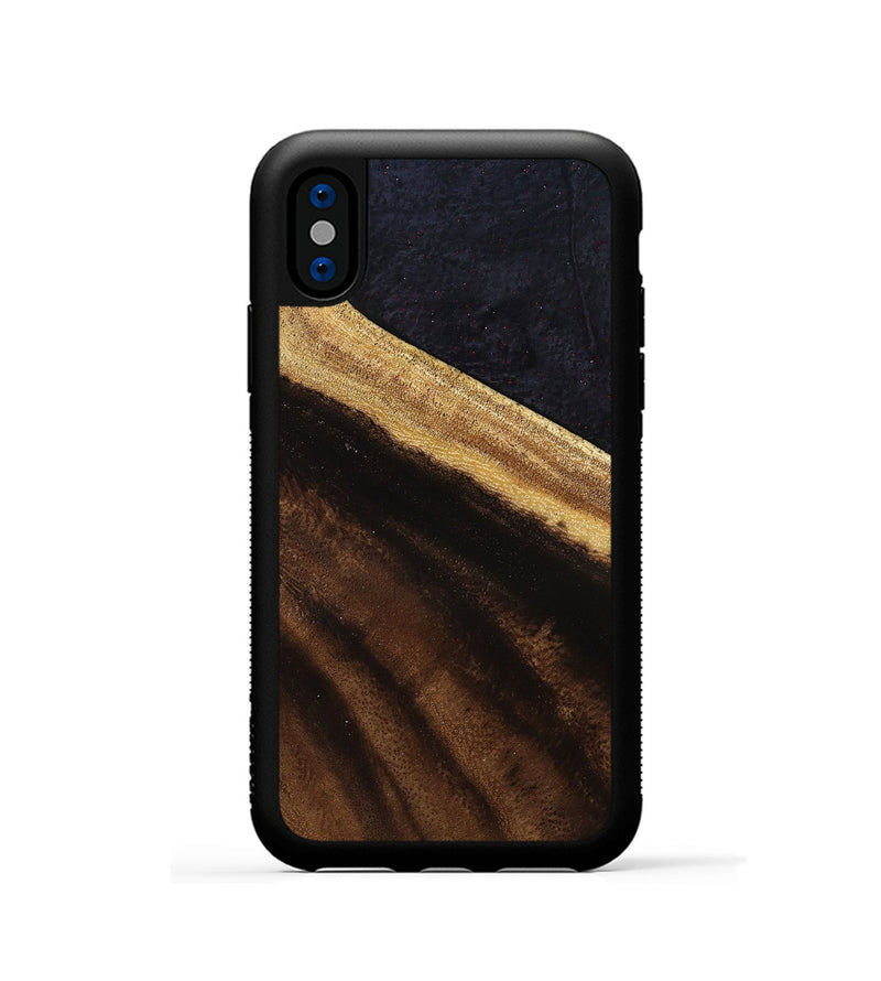 iPhone Xs Wood Phone Case - Ashlynn (Wood Burl, 801548)
