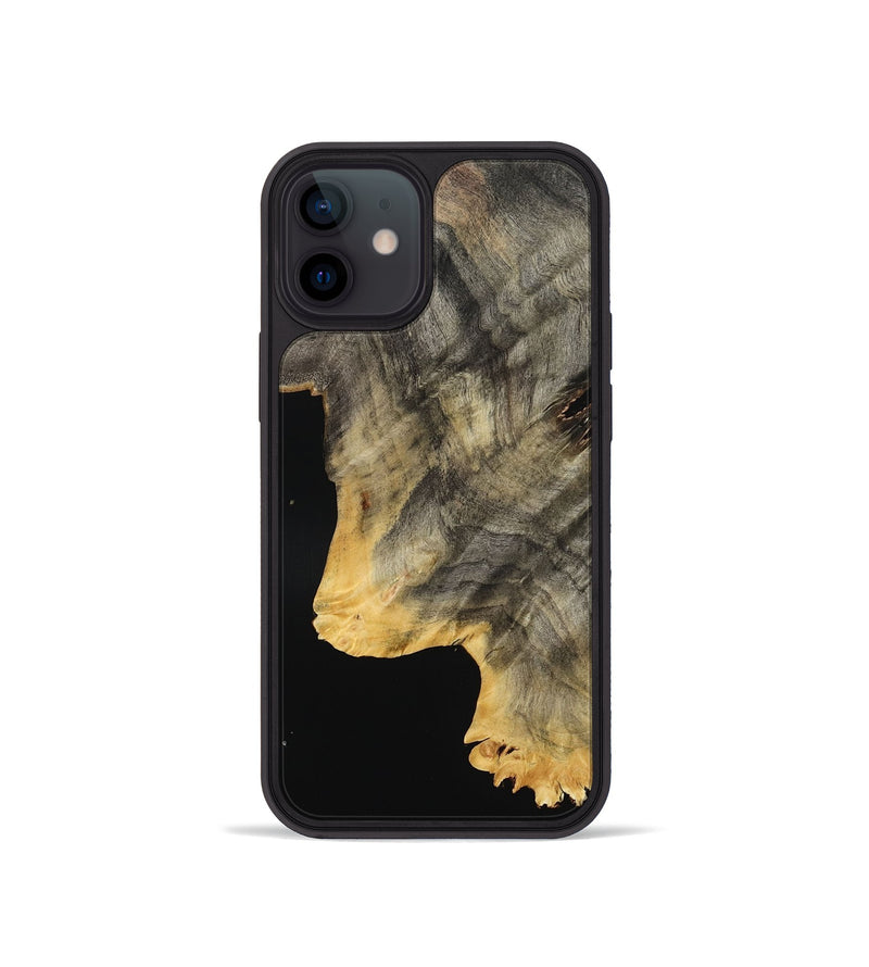 iPhone 12 mini Wood Phone Case - Cristal (Wood Burl, 801551)