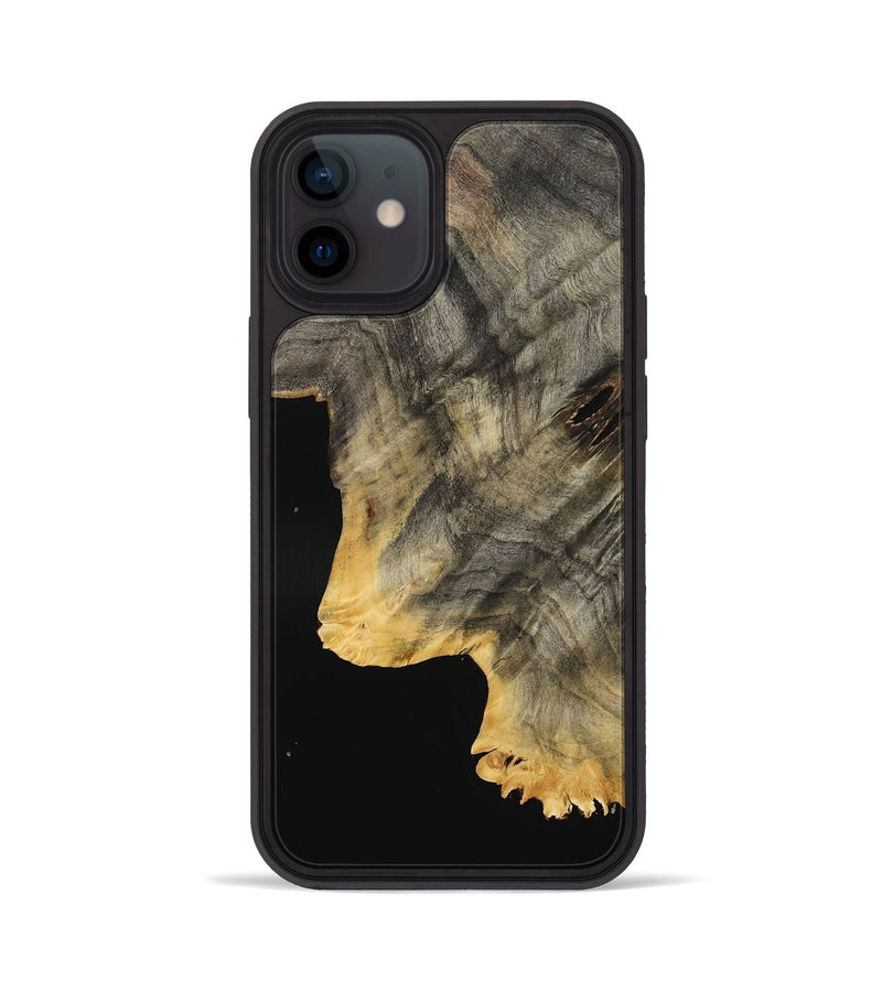 iPhone 12 Wood Phone Case - Cristal (Wood Burl, 801551)