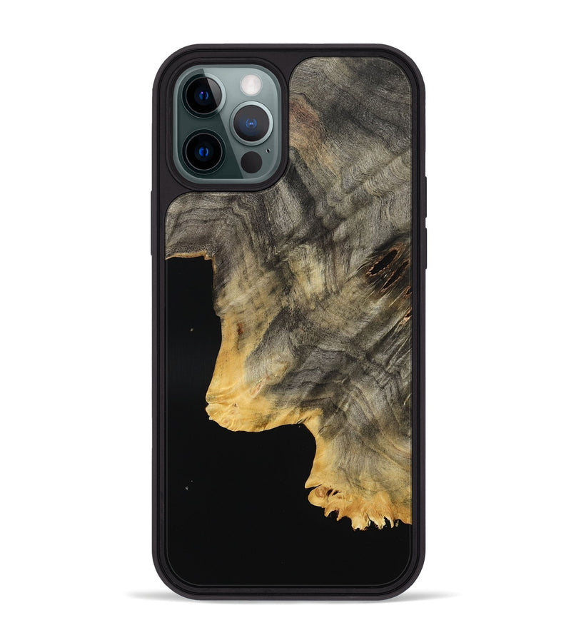 iPhone 12 Pro Max Wood Phone Case - Cristal (Wood Burl, 801551)