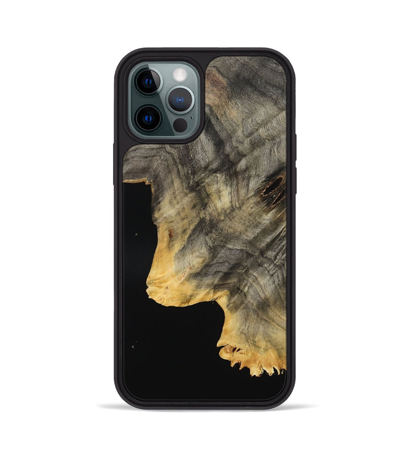 iPhone 12 Pro Wood Phone Case - Cristal (Wood Burl, 801551)