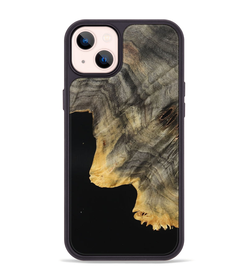 iPhone 14 Plus Wood Phone Case - Cristal (Wood Burl, 801551)