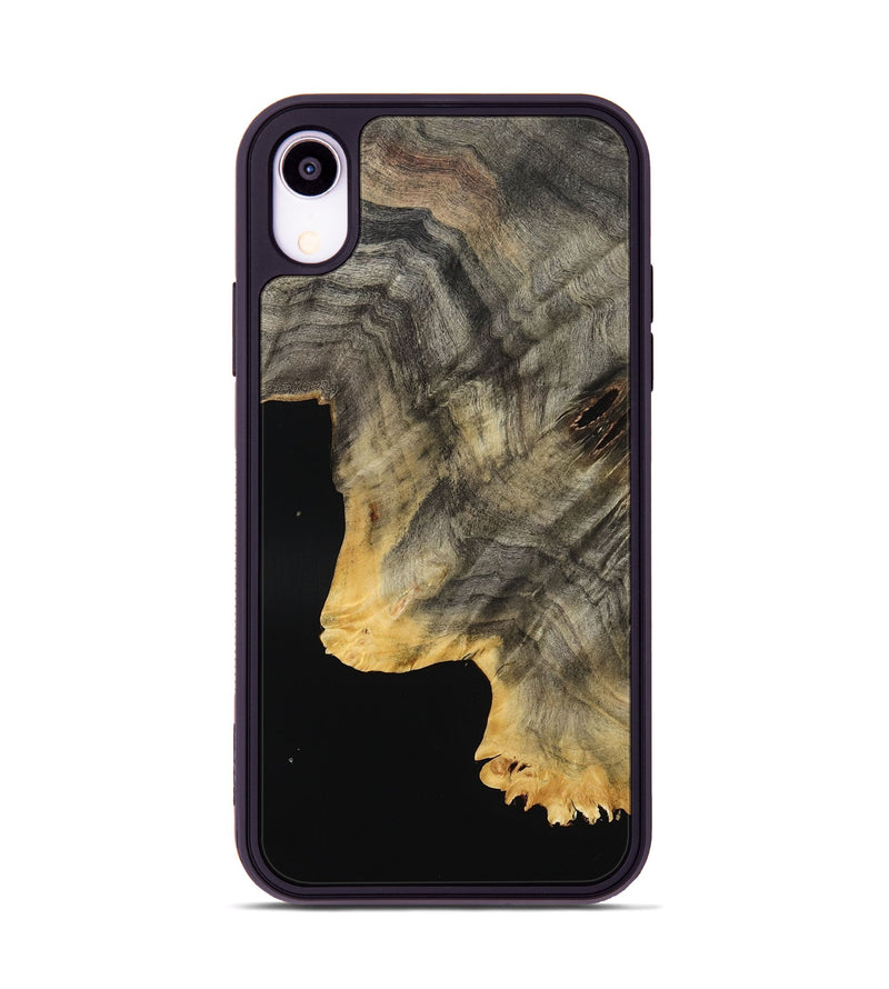 iPhone Xr Wood Phone Case - Cristal (Wood Burl, 801551)
