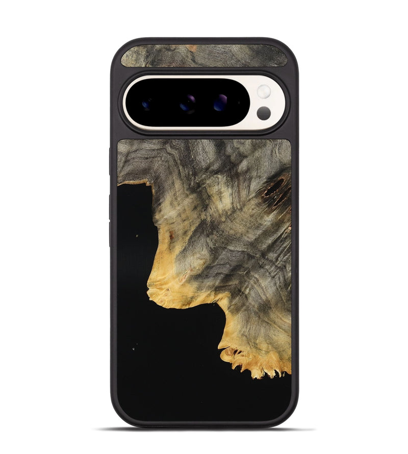 Pixel 9 Wood Phone Case - Cristal (Wood Burl, 801551)