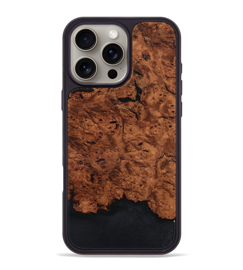iPhone 16 Pro Max Wood Phone Case - Iyla (Wood Burl, 801552)