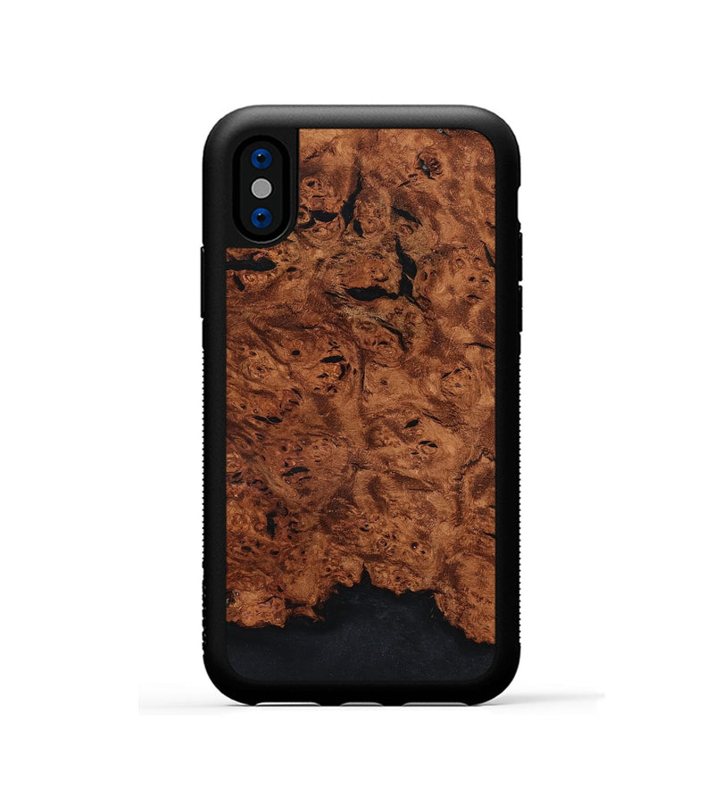 iPhone Xs Wood Phone Case - Iyla (Wood Burl, 801552)