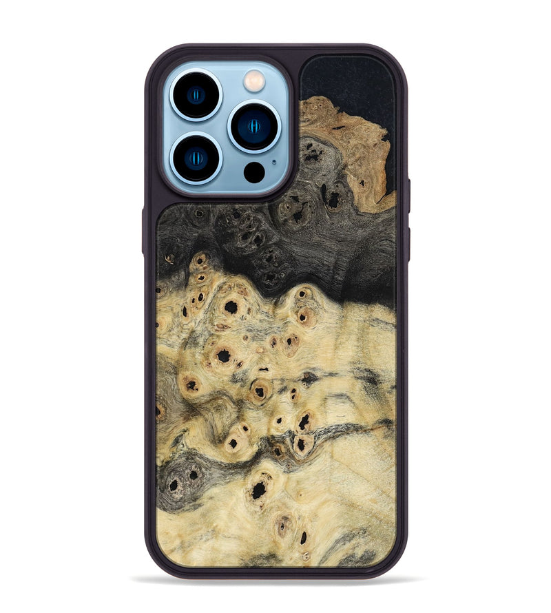 iPhone 14 Pro Max Wood Phone Case - Gayla (Wood Burl, 801553)