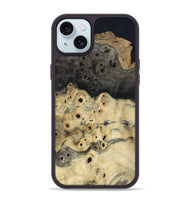 iPhone 15 Plus Wood Phone Case - Gayla (Wood Burl, 801553)