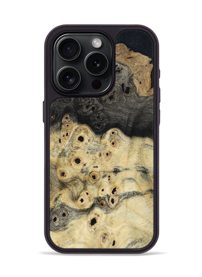 iPhone 15 Pro Wood Phone Case - Gayla (Wood Burl, 801553)