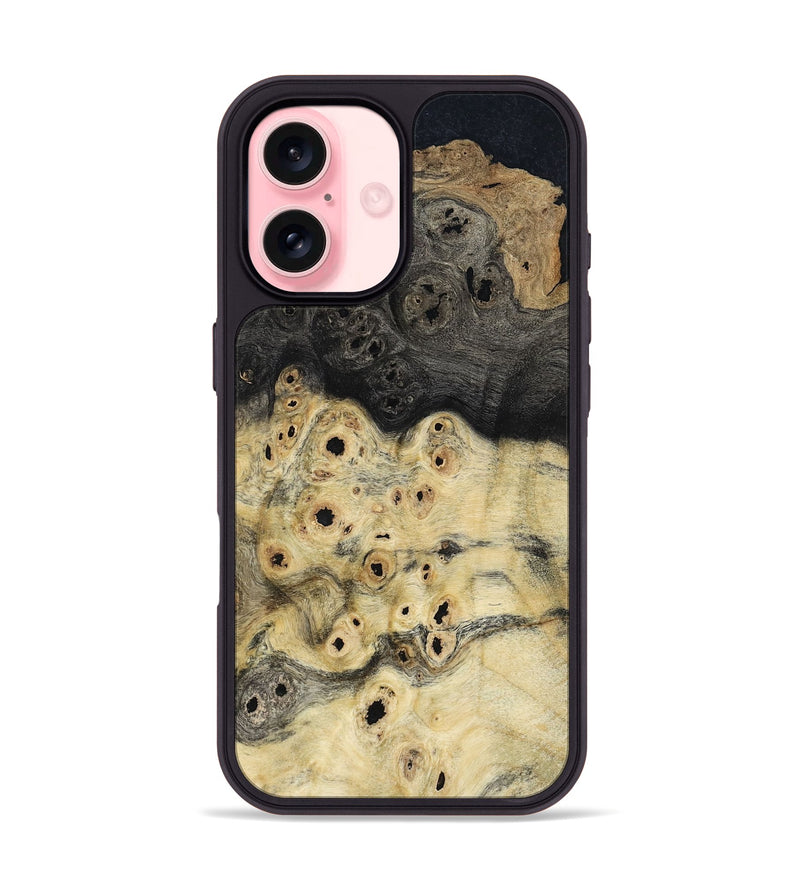iPhone 16 Wood Phone Case - Gayla (Wood Burl, 801553)