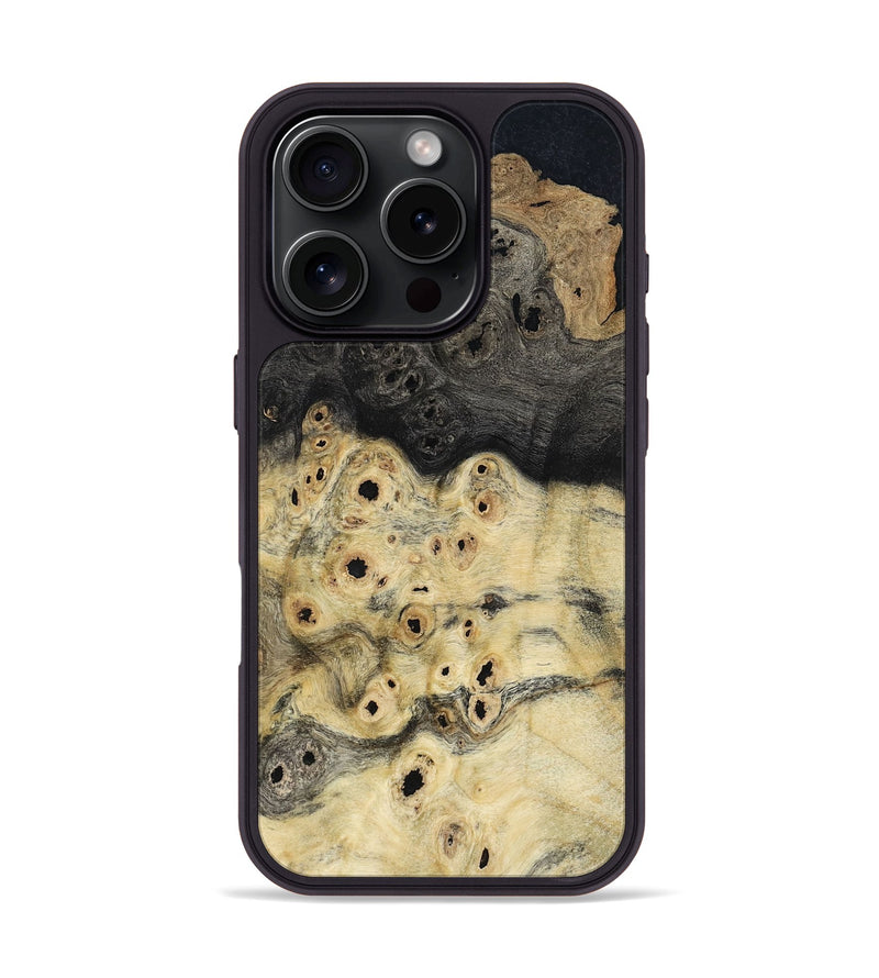 iPhone 16 Pro Wood Phone Case - Gayla (Wood Burl, 801553)