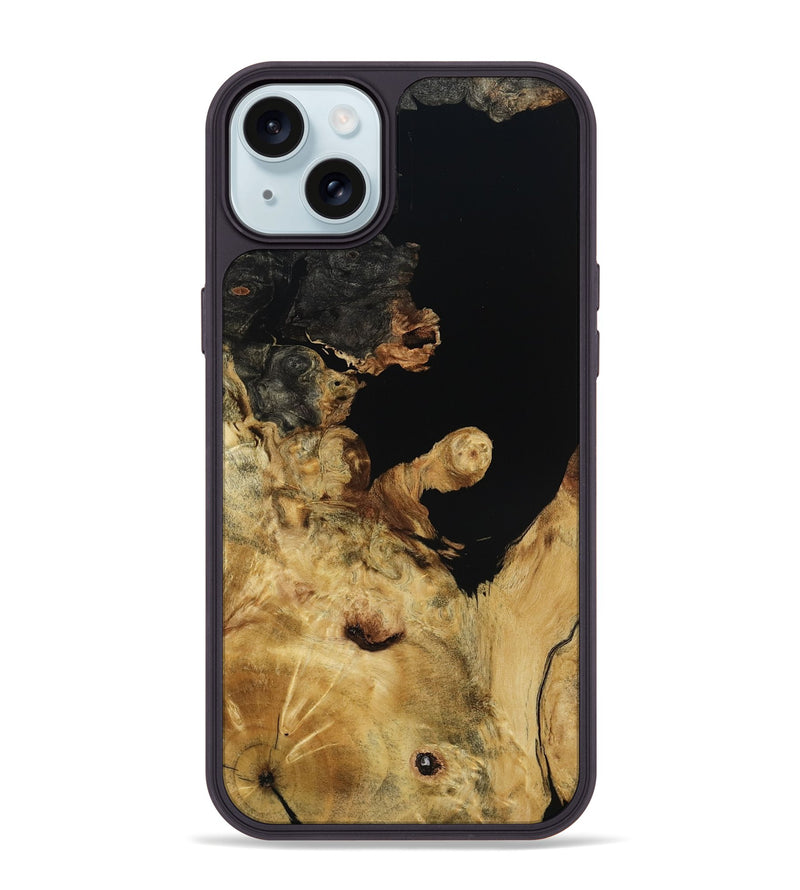 iPhone 15 Plus Wood Phone Case - Avianna (Wood Burl, 801554)