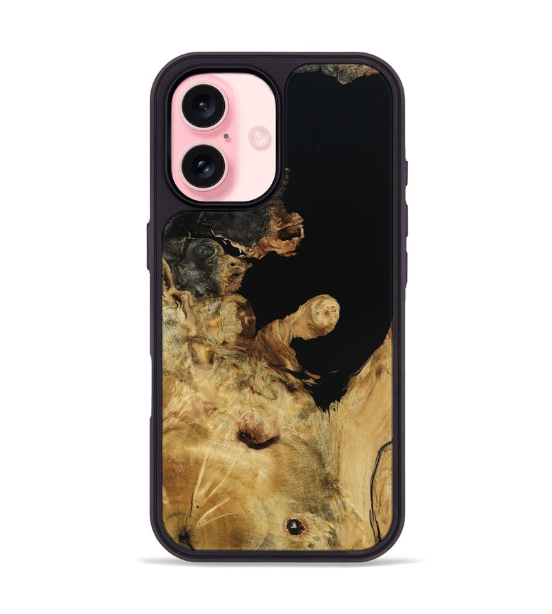 iPhone 16 Wood Phone Case - Avianna (Wood Burl, 801554)