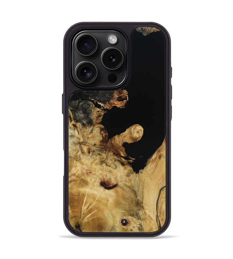 iPhone 16 Pro Wood Phone Case - Avianna (Wood Burl, 801554)