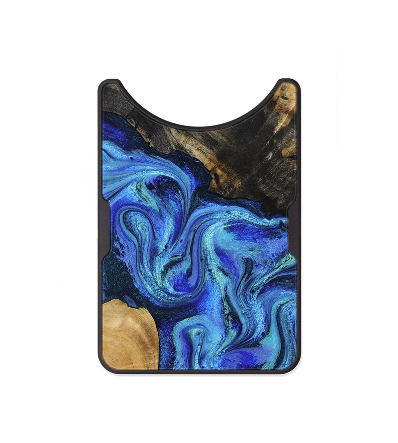 Alloy Wood Wallet - Kermit (Blue, 801555)