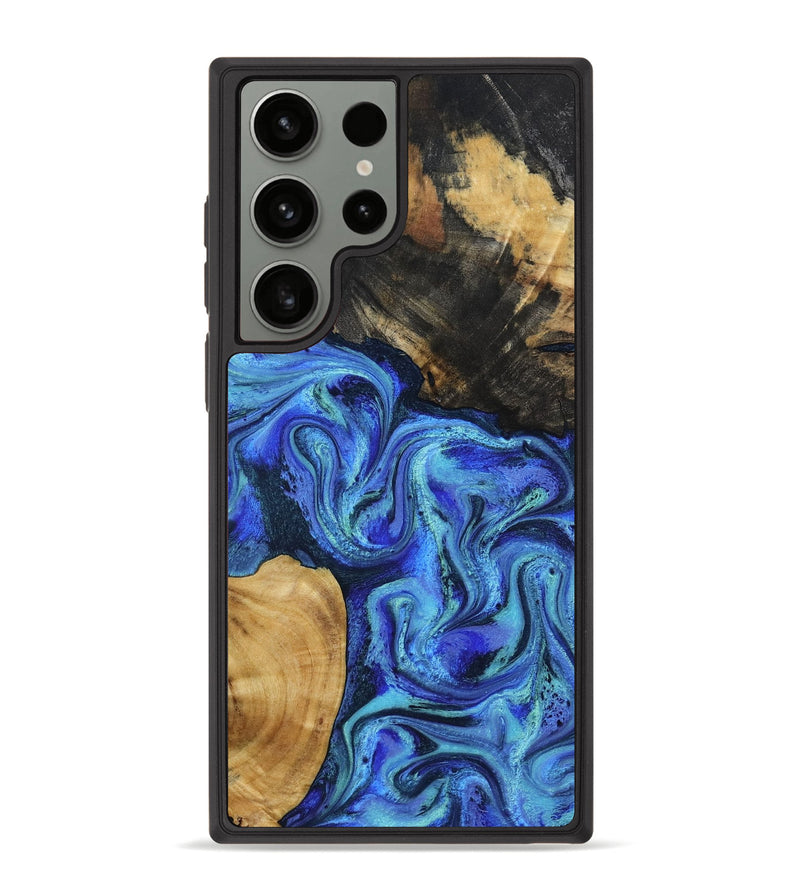 Galaxy S23 Ultra Wood Phone Case - Kermit (Blue, 801555)