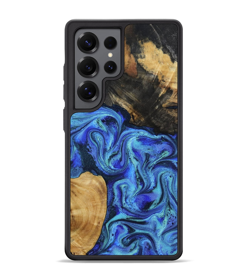 Galaxy S25 Ultra Wood Phone Case - Kermit (Blue, 801555)