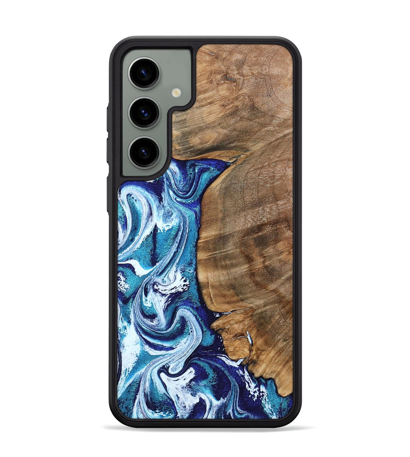 Galaxy S24 Plus Wood Phone Case - Chrissy (Blue, 801556)