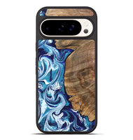 Pixel 9 Pro XL Wood Phone Case - Chrissy (Blue, 801556)