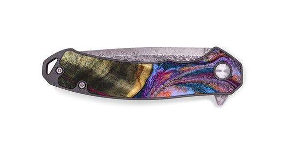 EDC Wood Pocket Knife - Anakin (Blue, 801559)