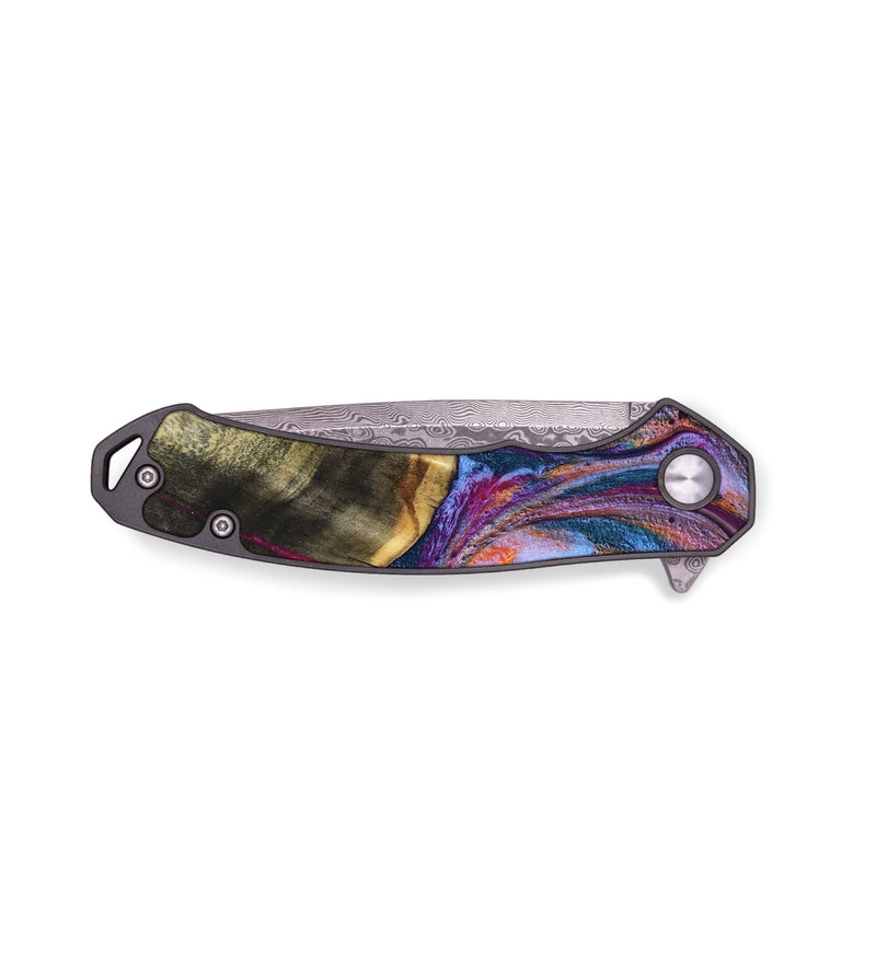 EDC Wood Pocket Knife - Anakin (Blue, 801559)