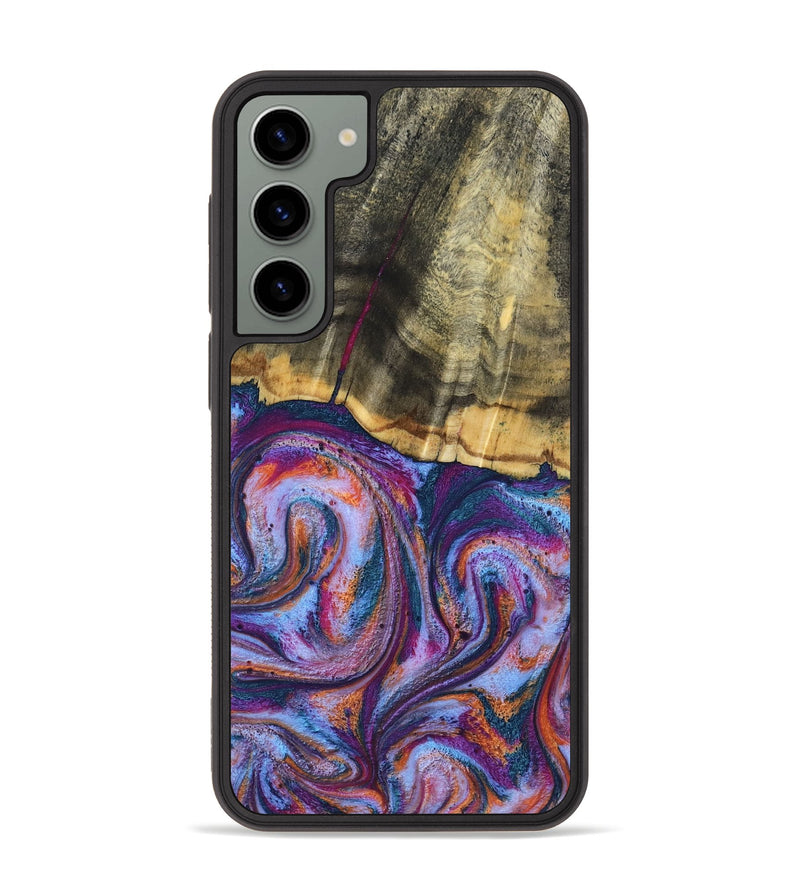 Galaxy S23 Plus Wood Phone Case - Anakin (Blue, 801559)