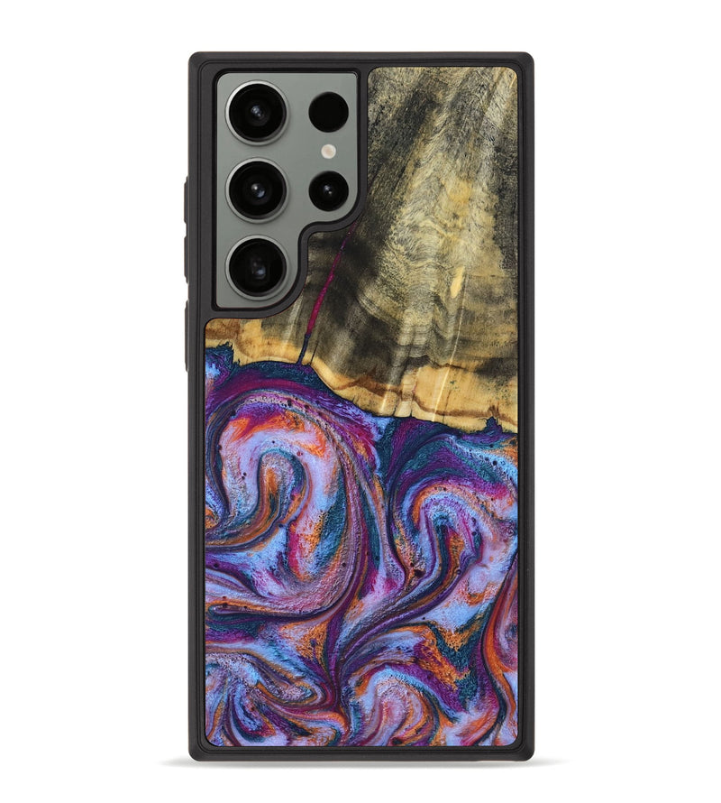 Galaxy S23 Ultra Wood Phone Case - Anakin (Blue, 801559)