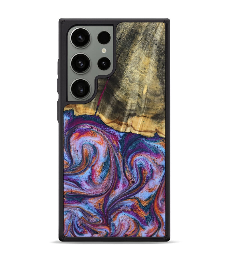 Galaxy S24 Ultra Wood Phone Case - Anakin (Blue, 801559)