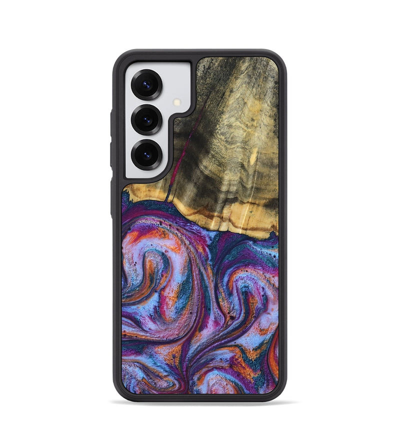 Galaxy S25 Wood Phone Case - Anakin (Blue, 801559)