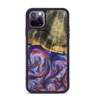iPhone 11 Pro Max Wood Phone Case - Anakin (Blue, 801559)